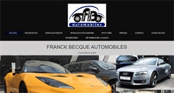 Desktop Screenshot of f-b-automobiles.com