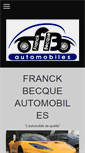 Mobile Screenshot of f-b-automobiles.com